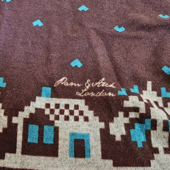 Pam & Arch Faux Wrap Dress In Coffee Brown Size M/L NWT - Picture 3 of 13